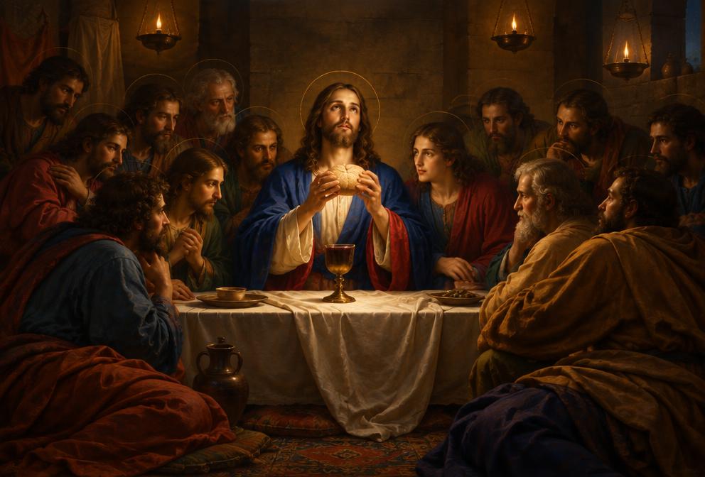 Yesus Menetapkan Ekaristi